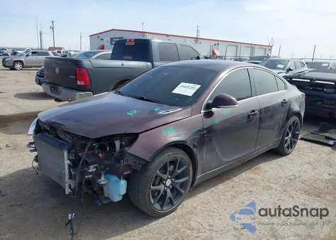 2017 Buick Regal Turbo Gs z USA, uszkodzony, nr VIN 2G4GU5GX4H9128273